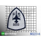 空軍F-5戰機機種章 (含氈)
